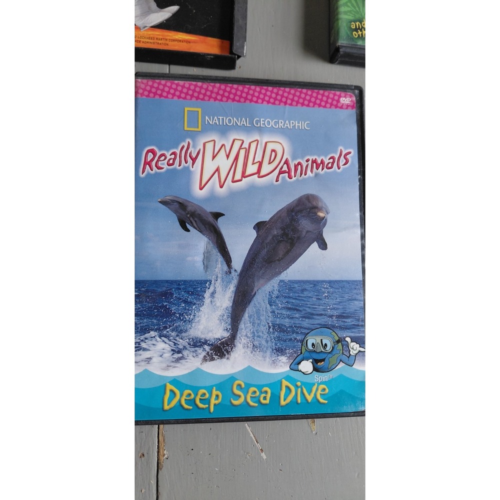 collection five educational media National Geographic Really Wild Animal Dvd Set - Picture 2 of 11